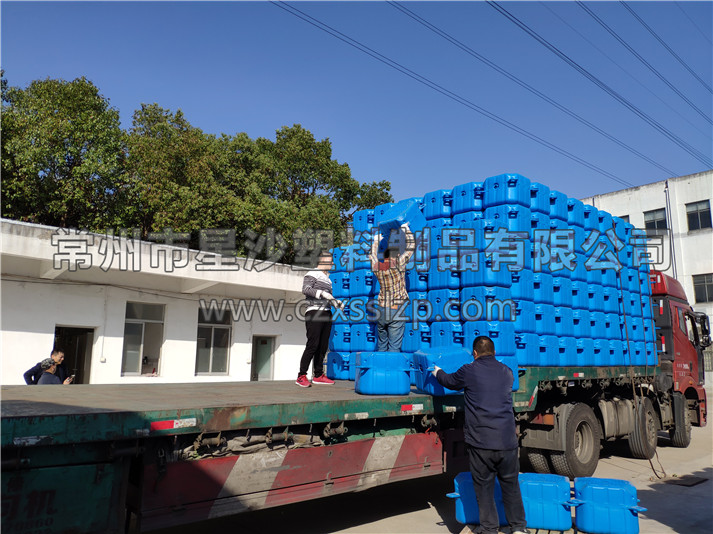 pe浮筒，pe系泊浮筒，u型摩托艇浮筒，u字型浮筒發(fā)貨-常州市星沙塑料制品有限公司廠家9